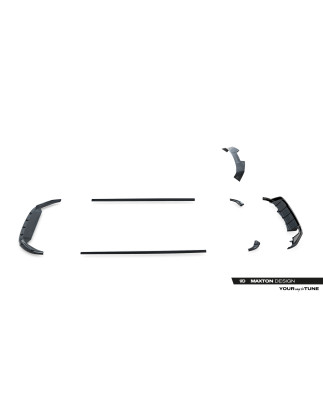 Splitters Set Volkswagen Polo GTI Mk6 Facelift (Cod. M-VW-PO-6F-GTI-SET)