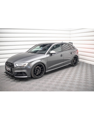 Splitters Set Audi S3 Sportback 8V Facelift (Cod. M-AU-S3-3F-SB-SET)
