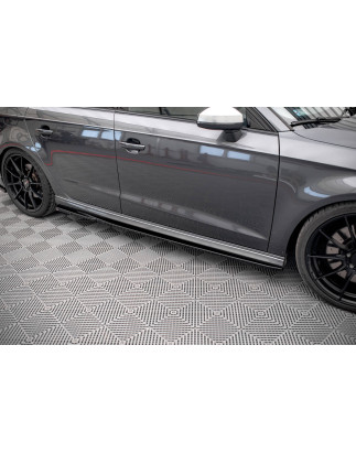 Splitters Set Audi S3 Sportback 8V Facelift (Cod. M-AU-S3-3F-SB-SET)