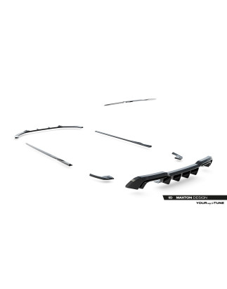 Splitters Set Audi S3 Sportback 8V Facelift (Cod. M-AU-S3-3F-SB-SET)