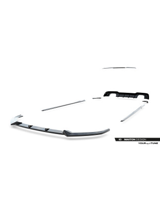 Splitters Set Audi S3 Sportback 8V Facelift (Cod. M-AU-S3-3F-SB-SET)
