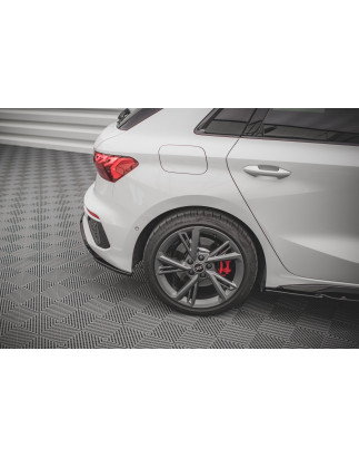 Splitters Set V.1 Audi A3 S-Line Sportback 8Y  (Cod. M-AU-A3-8Y-SLINE-SET1)