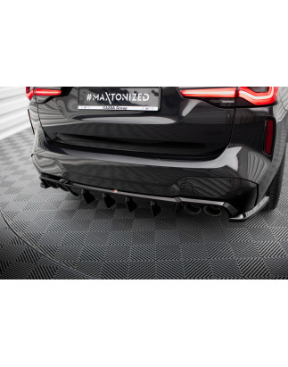 Sottoparaurti posteriore BMW X3 M F97 / F97 Facelift (Cod. M-BM-X3M-F97F-RS1GOO_OO+RS1RG)