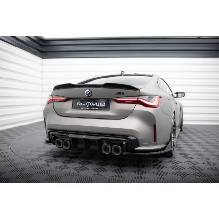 Splitters posteriori laterali V.5 (Sottop. posteriore v.1)  BMW M4 G82 / G82 Facelift (Cod. M-BM-4-G