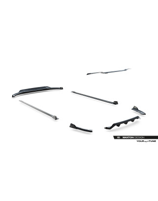 Splitters Set BMW X3 M-Pack G01 Facelift (Cod. M-BM-X3-01F-MPACK-SET)