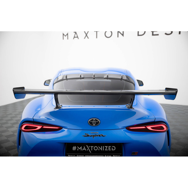 Spoiler in carbonio  Toyota Supra Mk5 (Cod. M-CF-TO-SU-5-WING5-EXT-245-P)