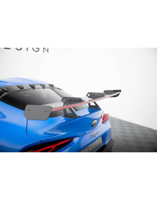 Spoiler in carbonio con supporto superiore + LED Toyota Supra Mk5 (Cod. M-CF-TO-SU-5-WING5-UPP-245-P