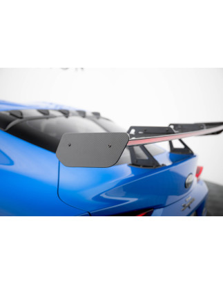 Spoiler in carbonio con supporto superiore + LED Toyota Supra Mk5 (Cod. M-CF-TO-SU-5-WING5-UPP-245-P