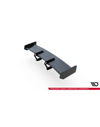 Spoiler in carbonio con supporto superiore + LED Toyota Supra Mk5 (Cod. M-CF-TO-SU-5-WING5-UPP-245-P