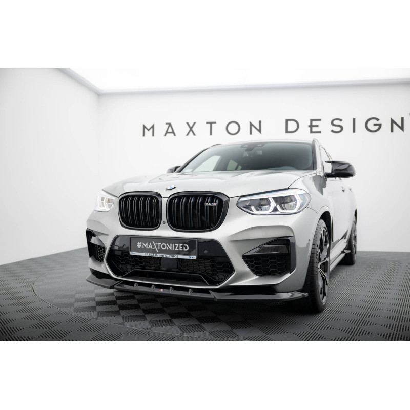 SPLITTER ANTERIORE  V.1 BMW X4 M F98 (Cod. M-BM-X4M-F98-FD1G)