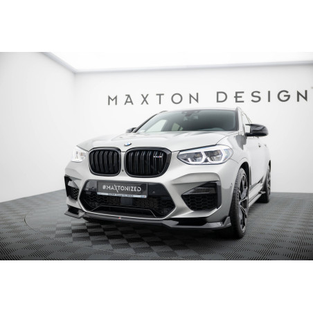 SPLITTER ANTERIORE  V.2 BMW X4 M F98 (Cod. M-BM-X4M-F98-FD2G)