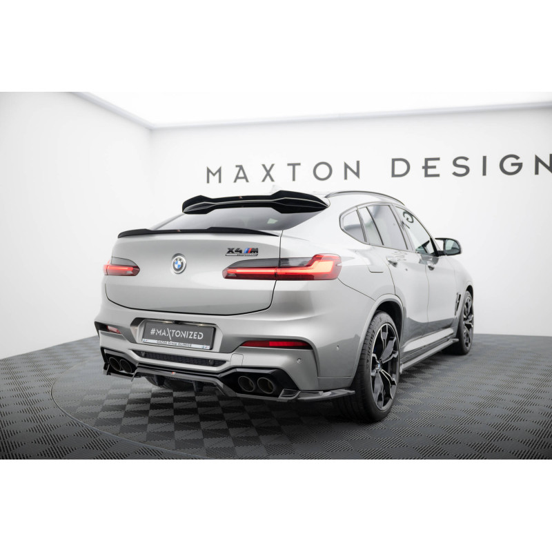 Splitter posteriore (con barre verticali) BMW X4 M F98 (Cod. M-BM-X4M-F98-RD1G+RD2G)