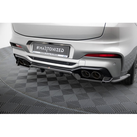 Splitter posteriore (con barre verticali) BMW X4 M F98 (Cod. M-BM-X4M-F98-RD1G+RD2G)