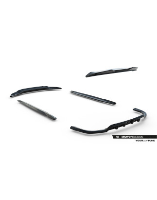 Splitters Set V.1 BMW X5 M-Pack G05 Facelift (Cod. M-BM-X5-05F-MPACK-SET1)