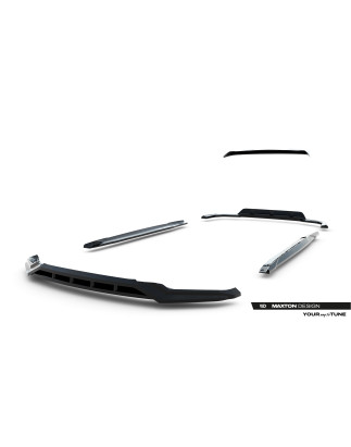 Splitters Set V.1 BMW X5 M-Pack G05 Facelift (Cod. M-BM-X5-05F-MPACK-SET1)