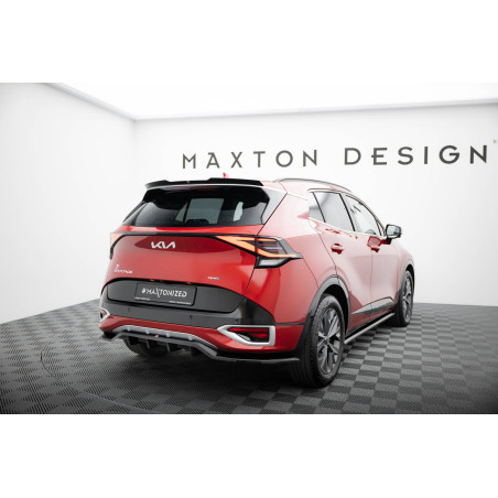 Splitter posteriore (con barre verticali) Kia Sportage GT-Line Mk5 (Cod. M-KI-SP-5-GTLINE-RD1G+RD2G)