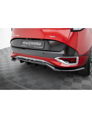 Splitter posteriore (con barre verticali) Kia Sportage GT-Line Mk5 (Cod. M-KI-SP-5-GTLINE-RD1G+RD2G)