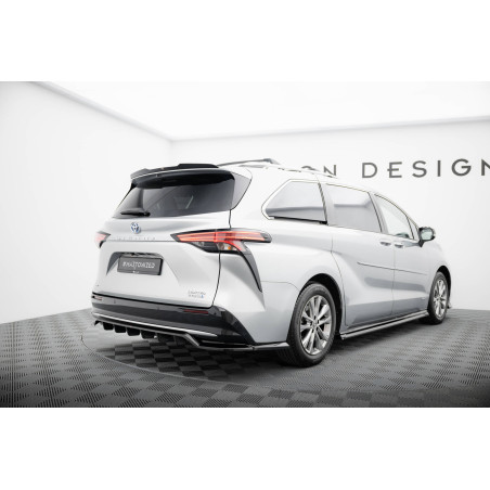 Splitter posteriore (con barre verticali) Toyota Sienna Mk4 (Cod. M-TO-SI-4-RD1G+RD2G)