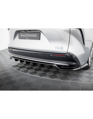 Splitter posteriore (con barre verticali) Toyota Sienna Mk4 (Cod. M-TO-SI-4-RD1G+RD2G)