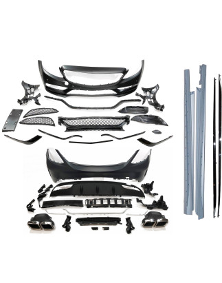 Kit Estetico Mercedes W205 2014-2018 4P Look AMG C63 (Cod. E-TCM0200012301360096)