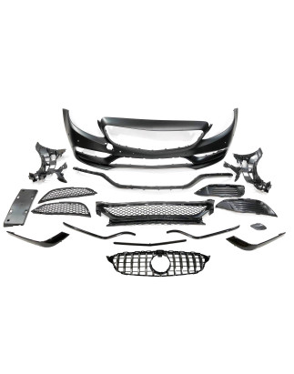 Paraurti Anteriore Mercedes W205 2014-2018 2P / 4P / SW look AMG C63 (Cod. E-TCM020001431)