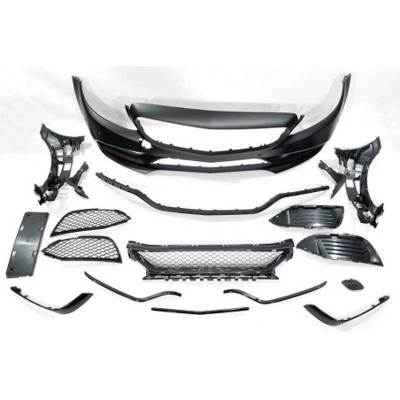 Paraurti Anteriore Mercedes W205 2014-2018 2P / 4P / SW look AMG C63 (Cod. E-TCM020001431)