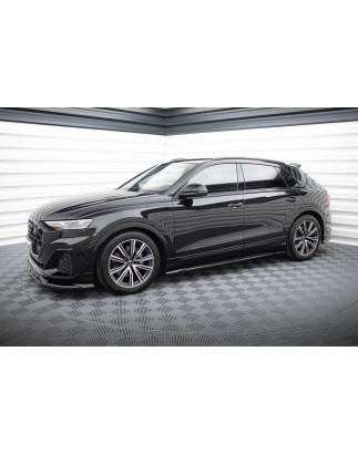 Splitters Set Audi SQ8 / Q8 S-Line Mk1 Facelift (Cod. M-AU-Q8-1F-SLINE-SET)