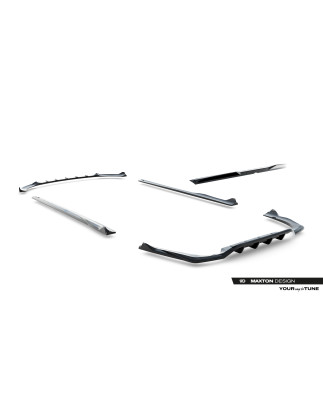 Splitters Set Mercedes-Benz E AMG-Line berlina W214 (Cod. M-ME-E-214-AMGLINE-SET)