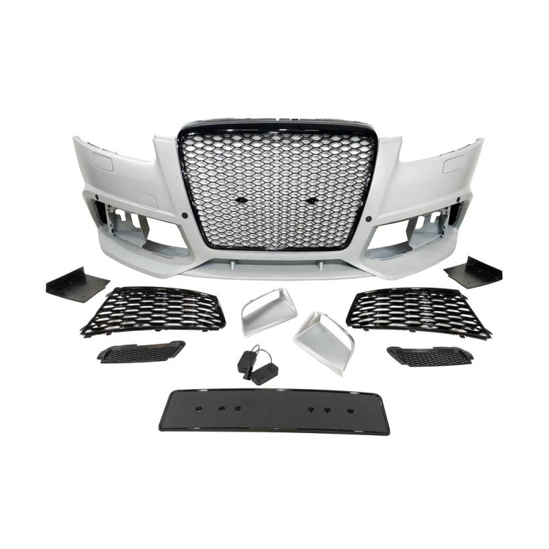 Paraurti Anteriore Audi A6 C6 2009-2012 Look RS6 (Cod. E-TCA0230)