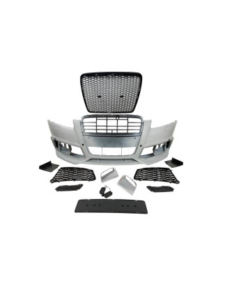 Paraurti Anteriore Audi A6 C6 2009-2012 Look RS6 (Cod. E-TCA0230)