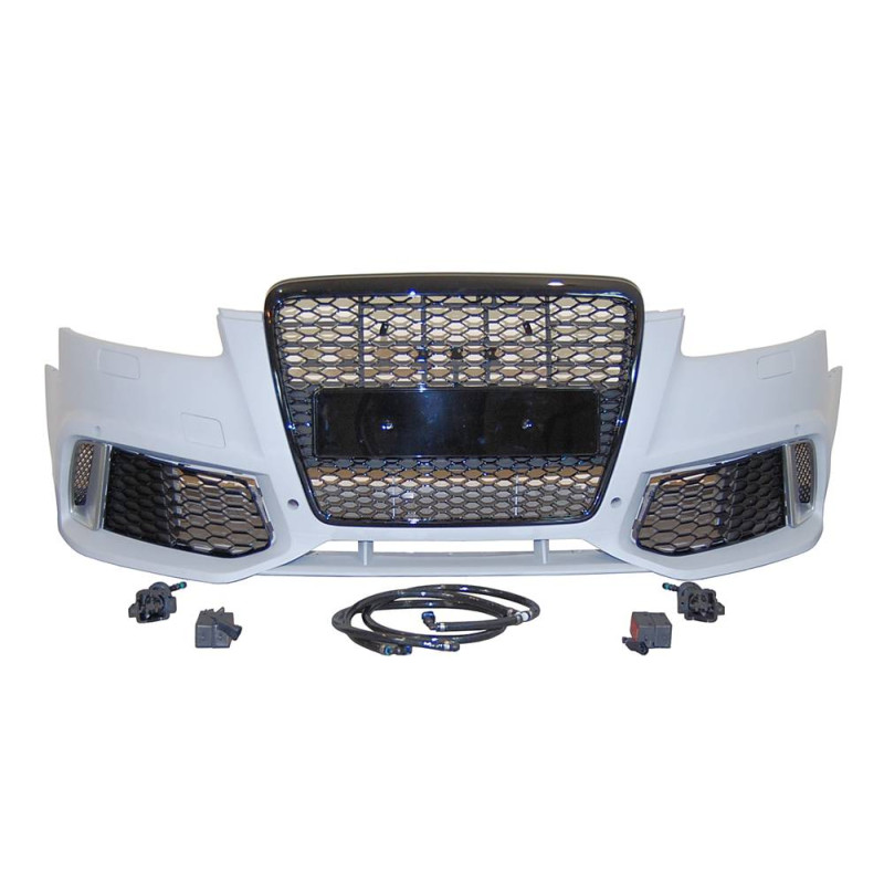Paraurti Anteriore Audi A6 C6 2004-2008 Look RS6 (Cod. E-TCA0231)