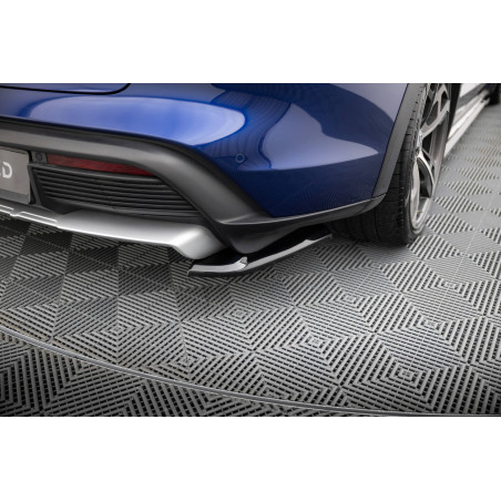 Splitters posteriori laterali Porsche Taycan Cross Turismo 4S (Cod. M-PO-TAY-1-4S-CT-RSD1G)