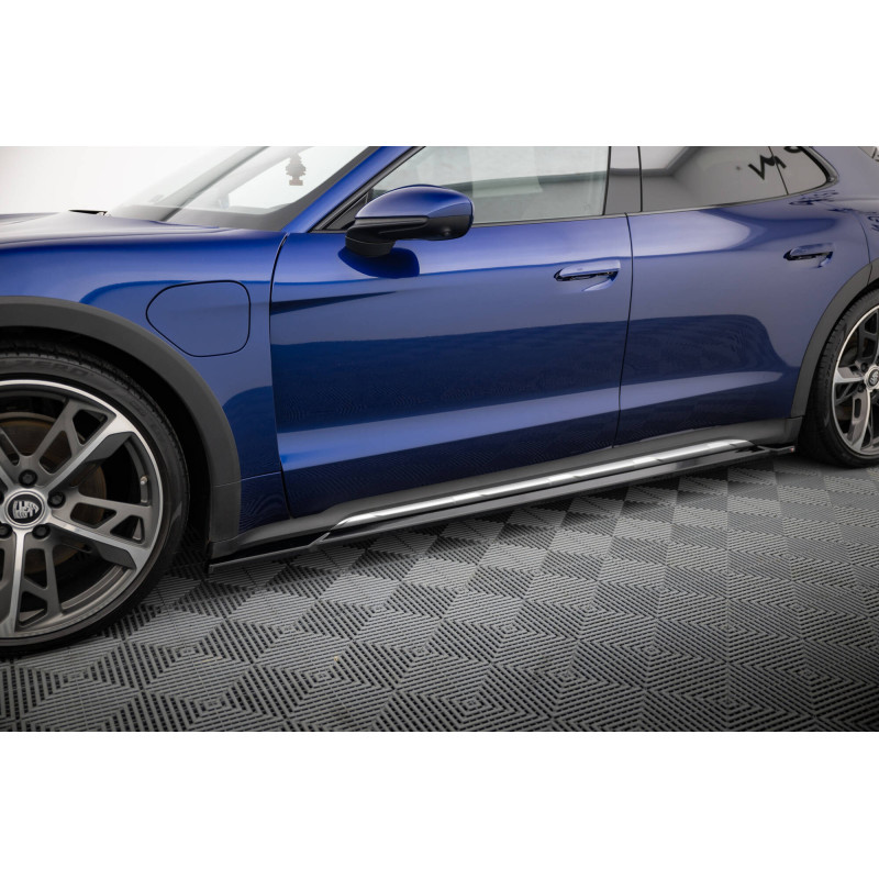 Diffusori minigonne Porsche Taycan Cross Turismo 4S (Cod. M-PO-TAY-1-4S-CT-SD1G)