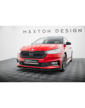 SPLITTER ANTERIORE  Skoda Fabia Monte Carlo Mk4 (Cod. M-SK-FA-4-MC-FD1G)