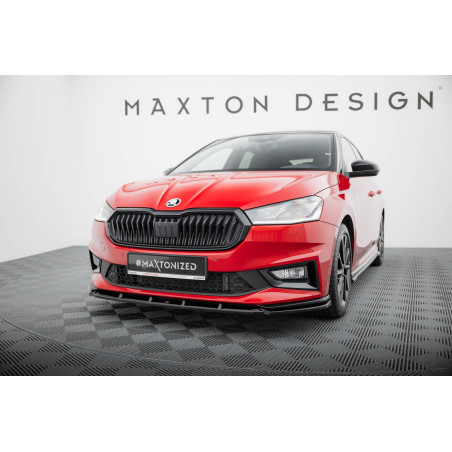 SPLITTER ANTERIORE  Skoda Fabia Monte Carlo Mk4 (Cod. M-SK-FA-4-MC-FD1G)