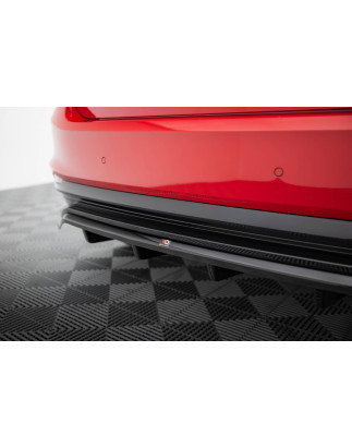 Splitter posteriore (con barre verticali) Skoda Fabia Monte Carlo Mk4 (Cod. M-SK-FA-4-MC-RD1G+RD2G)