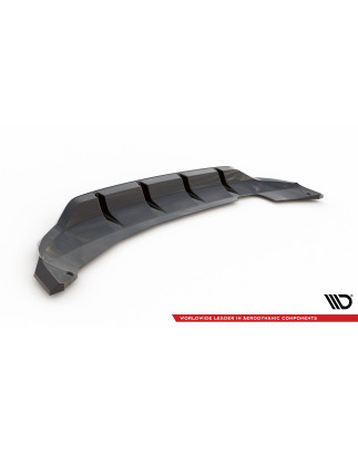 Splitter posteriore (con barre verticali) Skoda Fabia Monte Carlo Mk4 (Cod. M-SK-FA-4-MC-RD1G+RD2G)