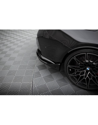 Splitters posteriori laterali V.6 CSL Look (Sottop. posteriore v.1)  BMW M3 berlina / Touring G80 / 