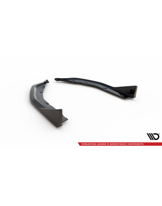 Splitters posteriori laterali V.6 CSL Look (Sottop. posteriore v.1)  BMW M3 berlina / Touring G80 / 