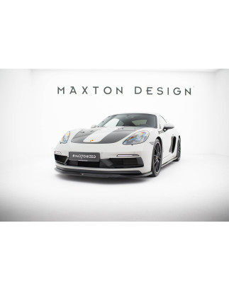 SPLITTER ANTERIORE  V.1 Porsche 718 Cayman GTS 982c (Cod. M-PO-CA-718-GTS-FD1G)
