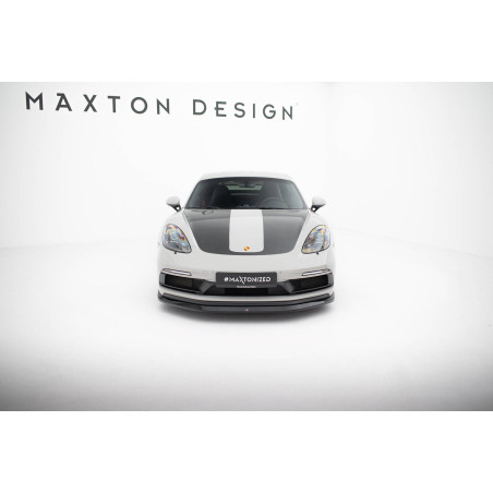 SPLITTER ANTERIORE  V.1 Porsche 718 Cayman GTS 982c (Cod. M-PO-CA-718-GTS-FD1G)