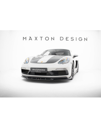 SPLITTER ANTERIORE  V.2 Porsche 718 Cayman GTS 982c (Cod. M-PO-CA-718-GTS-FD2G)