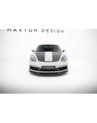 SPLITTER ANTERIORE  V.2 Porsche 718 Cayman GTS 982c (Cod. M-PO-CA-718-GTS-FD2G)