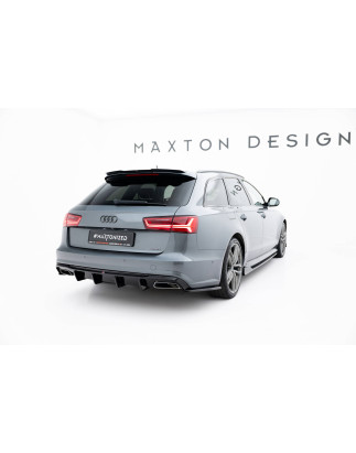 Sottoparaurti posteriore V.2 Audi A6 / A6 C7 S-line/ S6 C7 Facelift (Cod. M-AU-A6-C7F-SLINE-RS1GO_O+