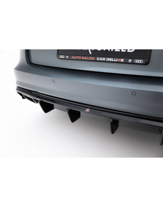 Sottoparaurti posteriore V.2 Audi A6 / A6 C7 S-line/ S6 C7 Facelift (Cod. M-AU-A6-C7F-SLINE-RS1GO_O+