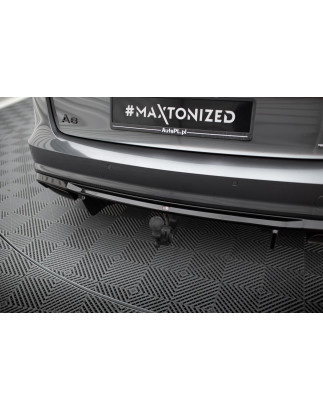 Sottoparaurti posteriore V.2 Audi A6 / A6 C7 S-line/ S6 C7 Facelift (Cod. M-AU-A6-C7F-SLINE-RS1GO_O+