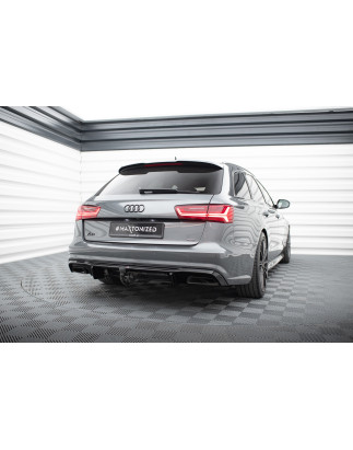 Sottoparaurti posteriore V.2 Audi A6 / A6 C7 S-line/ S6 C7 Facelift (Cod. M-AU-A6-C7F-SLINE-RS1GO_O+