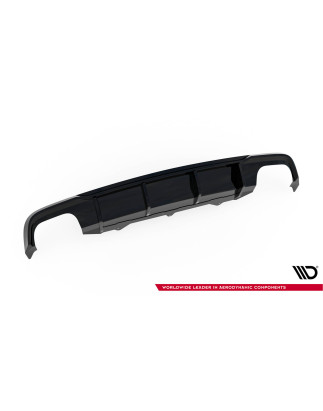 Sottoparaurti posteriore V.2 Audi A6 / A6 C7 S-line/ S6 C7 Facelift (Cod. M-AU-A6-C7F-SLINE-RS1GO_O+