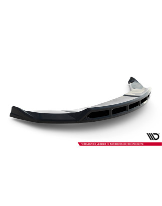 SPLITTER ANTERIORE V.3 Tesla Model X Mk1 Facelift (Cod. M-TE-MODELX-1F-FD3G+FD3RG)