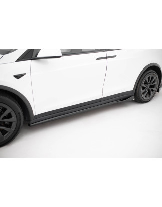 Diffusori minigonne V.2 Tesla Model X Mk1 Facelift (Cod. M-TE-MODELX-1F-SD2G)